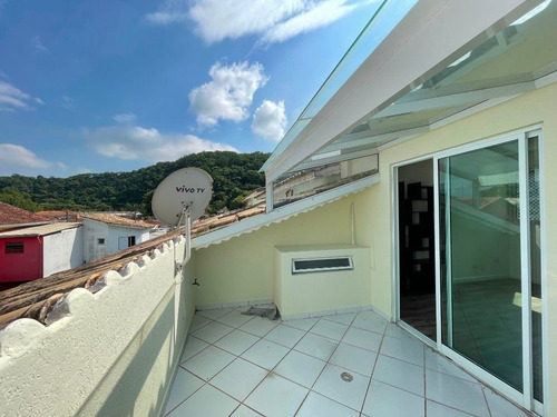 Imagem 30 de 30 de Sobrado Triplex Em Condomínio Fechado Com 3 Dormitórios À Venda, 132 M² Por R$ 650.000 - Canto Do Forte - Praia Grande/sp - So0404