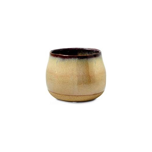Taupe Potter's Ceramic Vase, Decorative Pottery Vases F...