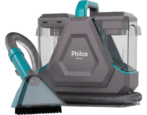 Extratora de Sujeira Portátil Philco PEX30A Borrifa Esfrega e Extrai 2000W 2,6L de Potência e Bico de Autolimpeza