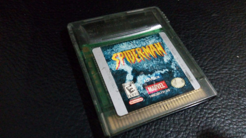 Juego Spiderman Game Boy Color Advance