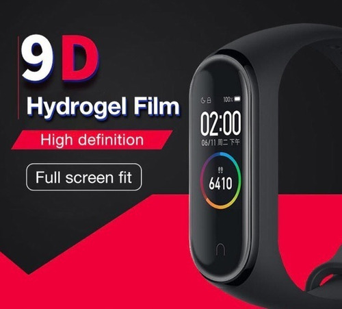 Película Para Mi Band 4 Em Hidrogel 9d