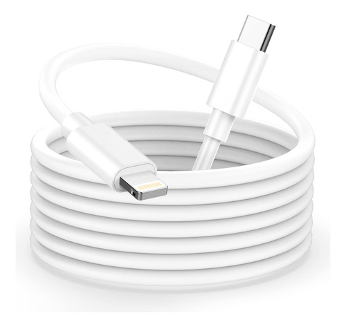Cable Carga Rapida Para iPhone Usb C A Lightning De 3m