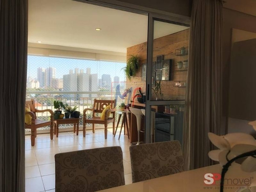 Imagem 4 de 24 de Ref 12.294 Lindo Apartamento No Bairro Bom Retiro, Sendo 2 Suítes Com Ar-condicionado E Sala Ampliada, 2 Vagas, 97 M², 15 Min. Bela Vista. - 12294