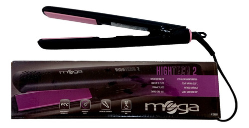 Chapinha Prancha Mega Hightech 2 Ceramic Ptc Bivolt