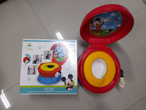 Poceta Mickey Mouse Para Niños. 3 En 1