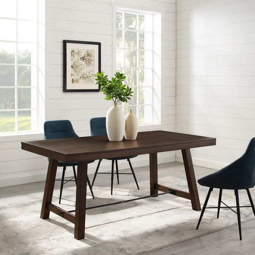 Walker Edison Liam Rustic Farmhouse Mesa De Comedor Estilo