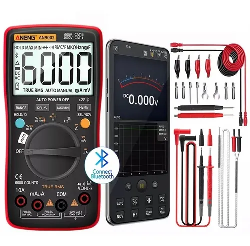comprar Multitester Multimetro Digital Bluetooth 1000v 10a
