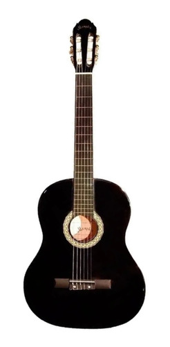 Imagen 1 de 2 de Guitarra criolla clásica Memphis 851 para diestros negra
