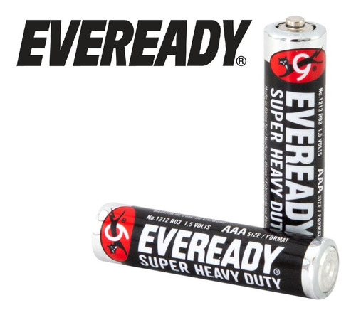 Imagen 4 de 5 de 144 X Pila Carbon Zinc Tipo Aaa Eveready Bp2 San Martin