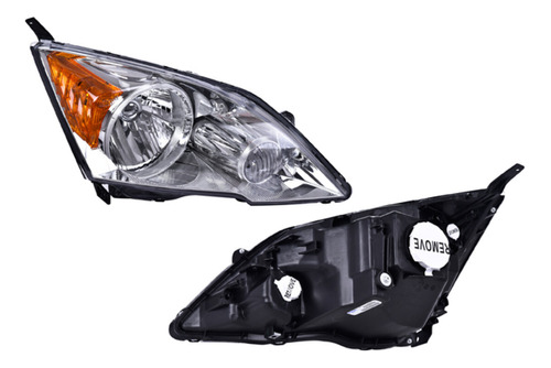 Faro Der Honda Cr-v 2010 Depo