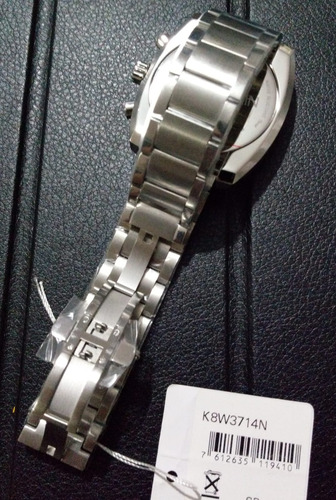 Reloj Calvin Klein Chrono Swiss Made A Meses Sin Intereses Acero Inoxidable Acero Inoxidable Azul (Usado)
