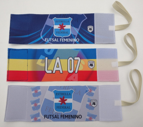 Imagen 2 de 10 de Cintas De Capitán Personalizadas!!! Rapidez Y Calidad!!!