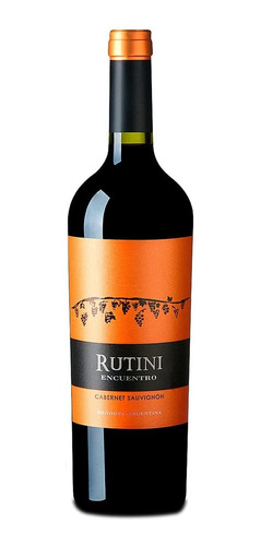 Imagem 1 de 1 de Vinho Rutini Encuentro Cabernet Sauvignon Tinto Arg 750 Ml