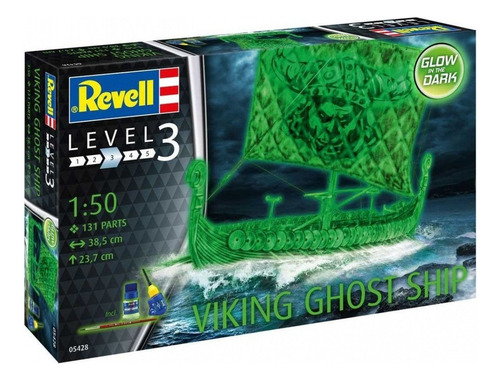 Set de regalo Viking Ghost Ship 1/50 Navio Fantasma Revell 05428