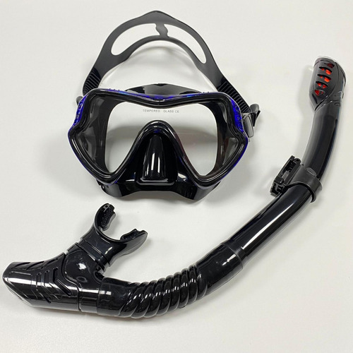 Pro Snorkel Set Gafas De Natación Máscara De Buceo Buceo