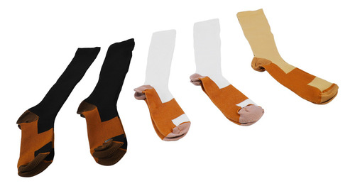 5 Pares De Calcetines De Tubo Por Encima De La Pantorrilla