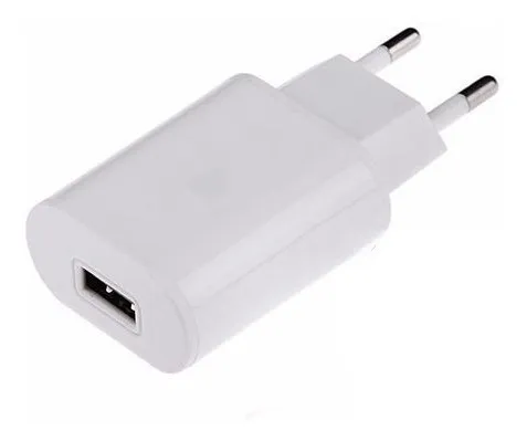 Transformador Con Salida Usb - Calidad Unilux Blanco