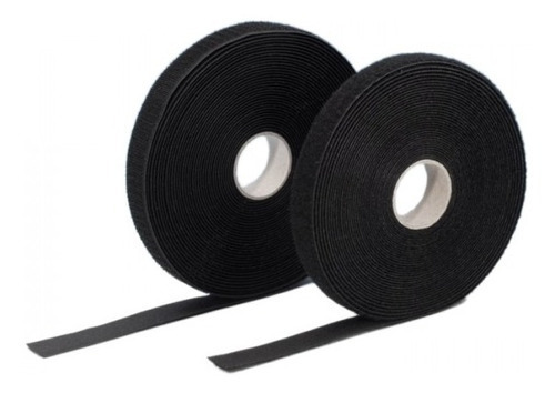 Rollo Velcro Abrojo 4,5 Metros 20 Mm Ancho Negro En Palermo