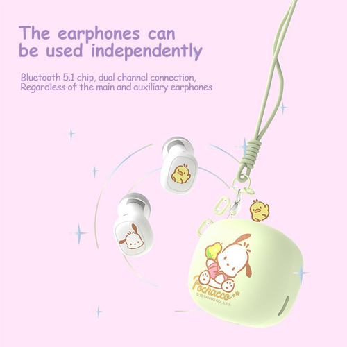 Sanrio Js-0100 Tws Auriculares Inalámbricos Bluetooth