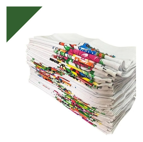 60 Peças Pano De Prato Carol Com Bainha Estampado Atacado