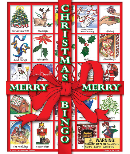 Bingo De Navidad De Lucy Hammett Games