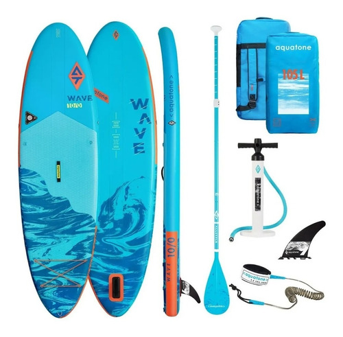 Imagen 1 de 8 de Tabla Stand Up Paddle Inflable Aquatone 10'0' (no Envios)