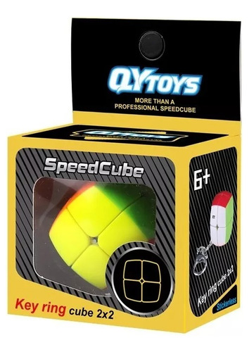 Cubo Rubik Llavero Qiyi 2 X 2 Key Ring