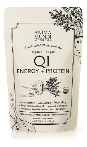 Qi Energy + Protein, 227g, Anima Mundi,