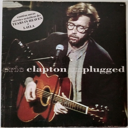 Vinil Lp Disco Eric Clapton Unplugged 1992 Ótimo Estado