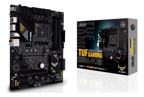 Placa Mãe Asus Tuf Gaming B550-plus, Amd Am4, Atx, Ddr4