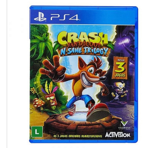 Crash Bandicoot N'sane Trilogy Ps4 Físico Disponible!! 