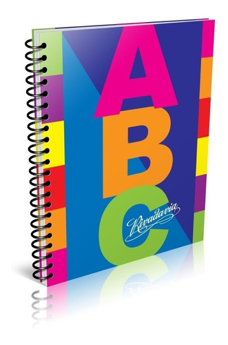 Cuaderno Abc Rivadavia 21x27cm Espiral 100 Hj Cuadriculadas