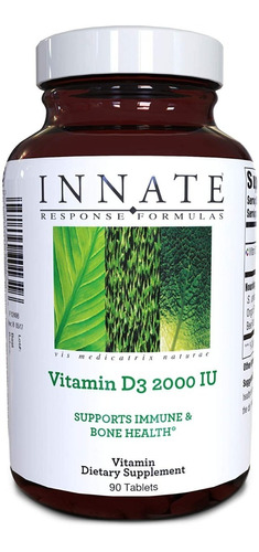 Vitamina D3 - 90 Tabletas - Unidad a $4401