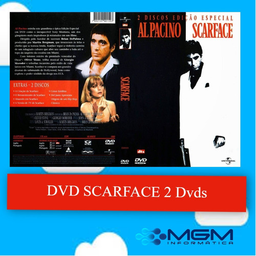Imagem 9 de 10 de Dvd Scarface - Al Pacino ( 1983 ) - 2 Dvds