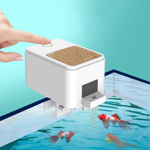 Dispensador Automático De Comederos De Pescado