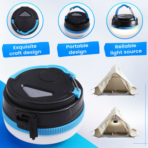 Luz Led Para Tienda De Campaña Al Aire Libre, Lámpara Colgan