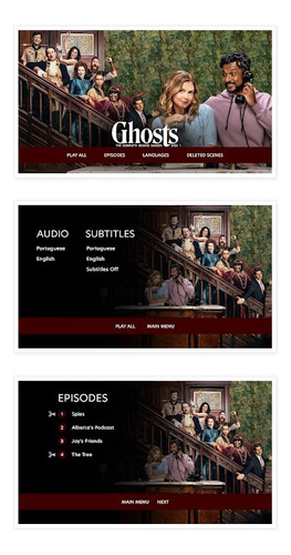 Dvd - Série Fantasmas / Ghosts Segunda Temporada Box Dvd