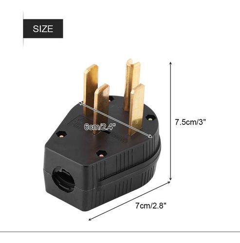 Enchufes For Generador Enchufe Generador 4 Clavijas 50 Amp