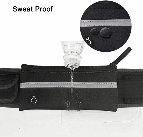 Imagen 3 de 9 de Cangurera Deportiva Ideal Para Celular/audífonos, 2 Unidades