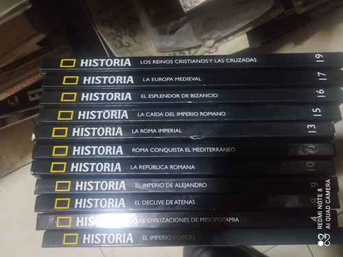 Historia National Geographic Pack 11 Pasta Dura