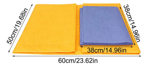 Kit De Toallas Multiusos Superabsorbentes Shammy Chamoi