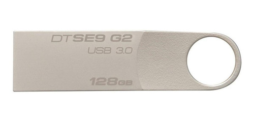 Pendrive Kingston DataTraveler SE9 G2 128GB prateado