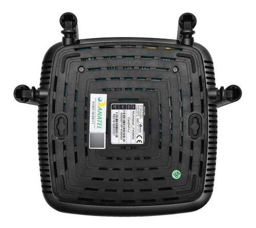 Roteador Multilaser Wireless Re018 Preto 110v/220v