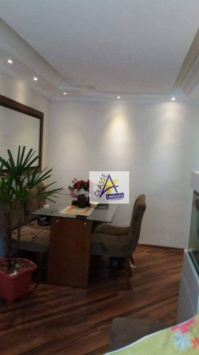 Imagem 9 de 12 de Apartamento Com 2 Dormitórios Para Alugar, 48 M² Por R$ 1.500,00/mês - Parque São Vicente - Mauá/sp - Ap0742
