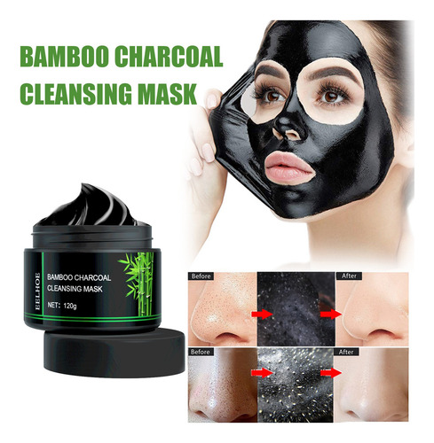 Mi Mascarilla For Eliminar Puntos Negros Con Carbón De Bambú