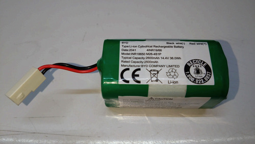 Batería De Ion-litio Byd 14.4v/2600mah