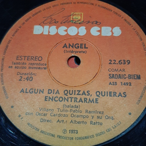 Simple Angel Discos Cbs C22