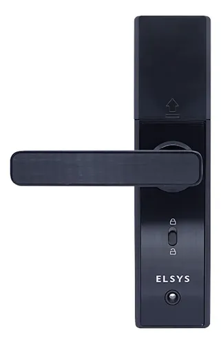 Fechadura Digital De Embutir Esf-de2000b Cor Preta Elsys