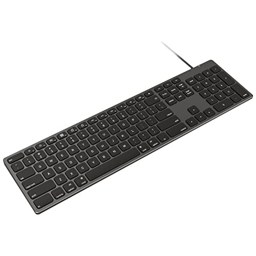 Teclado Usb Con Cable De Aluminio 9h Con Teclado Numérico Pa