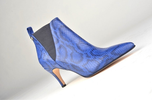 Imagen 5 de 7 de Botinetas Botines Botitas De Mujer De Cuero Gara - Ferraro